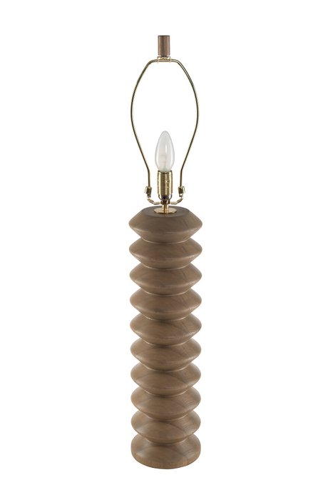 Настольная лампа с деревянным основанием - лучшие Настольные лампы в INMYROOM