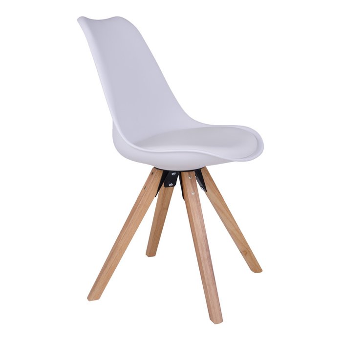 Обеденный стул Bergen белого цвета - лучшие Обеденные стулья в INMYROOM