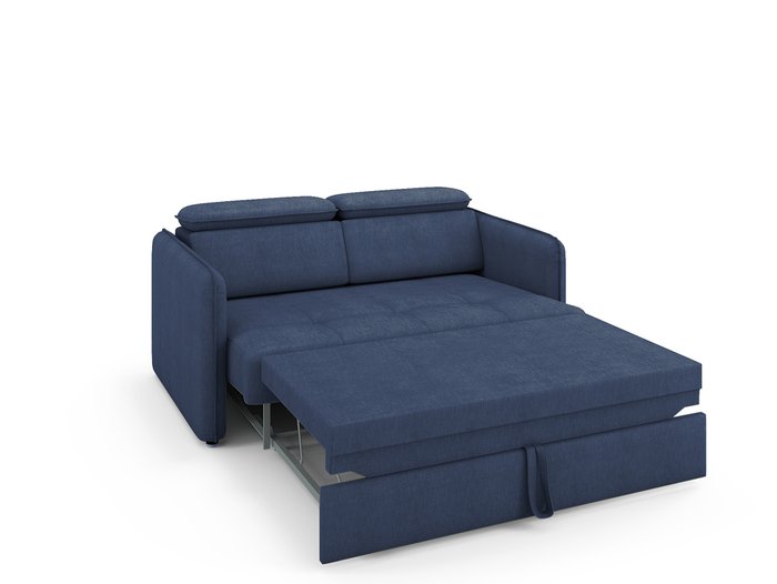 Диван раскладной Vito синего цвета - купить Прямые диваны по цене 68900.0
