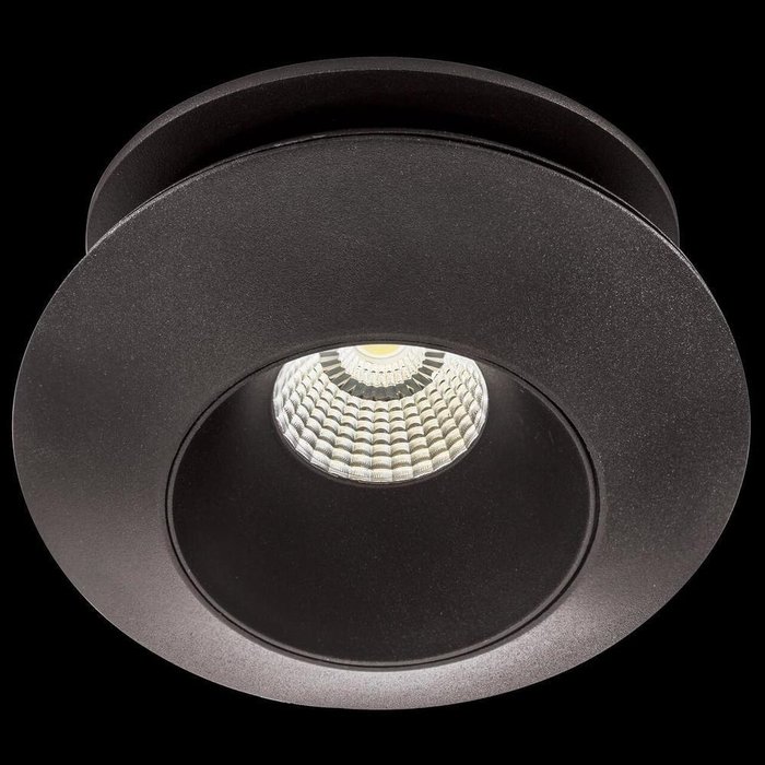 Встраиваемый светодиодный светильник Orbe черного цвета - купить Встраиваемые споты по цене 3637.0
