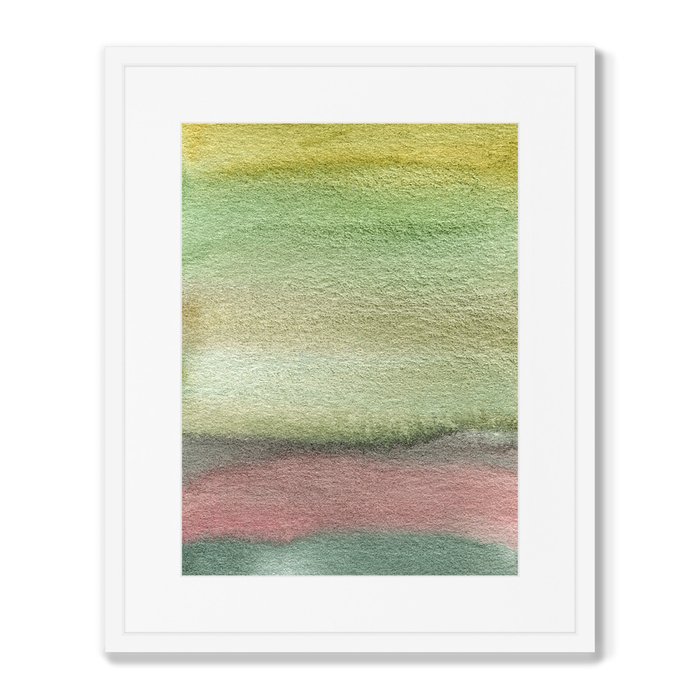 Репродукция картины в раме Layers of a summer landscape - купить Картины по цене 8199.0