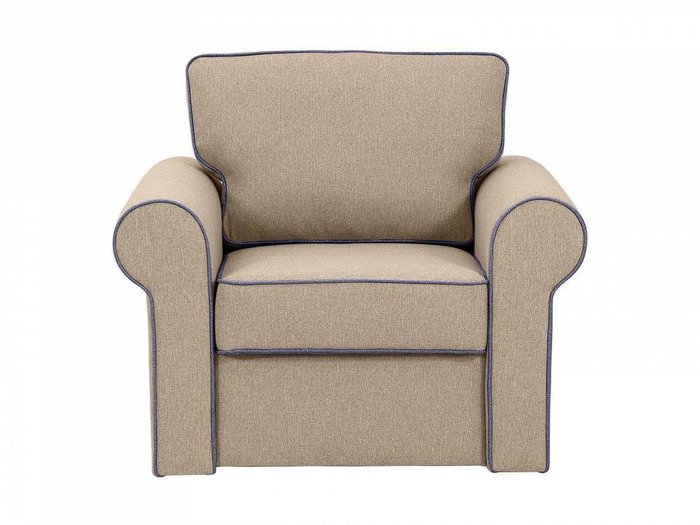 Кресло Murom серо-коричневого цвета 