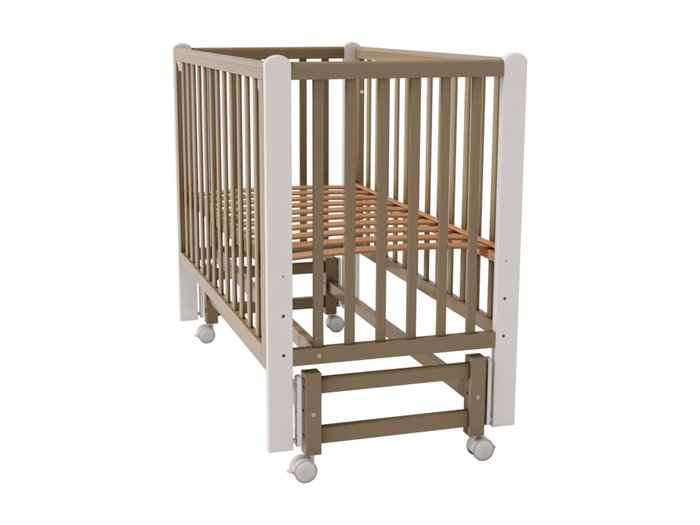 Кроватка для новорожденного Astra 60х120 цвета кашемир - купить Колыбели по цене 17500 Кроватка для новорожденного Astra 60х120 цвета кашемир - купить Колыбели по цене 17500