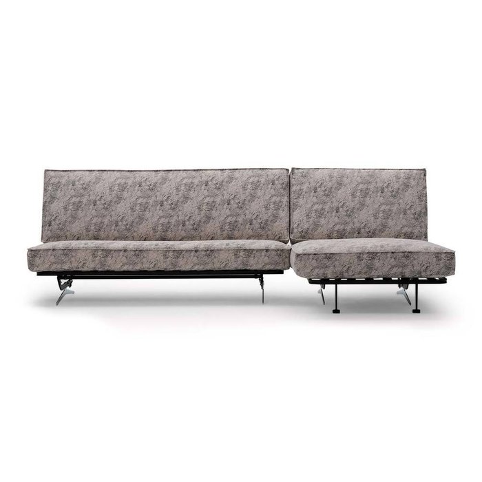 Угловой диван-кровать Арни Marble бежевого цвета