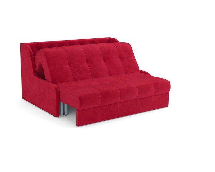 Диван-кровать Барон 6 красного цвета - лучшие Прямые диваны в INMYROOM