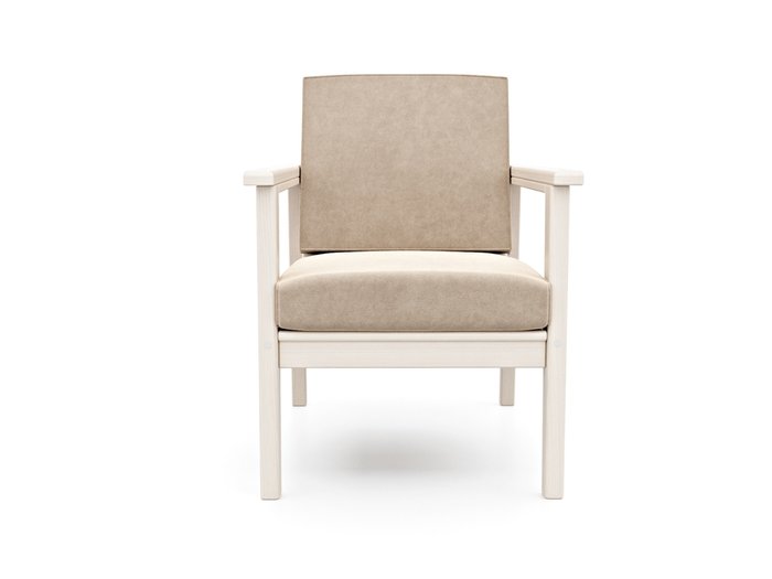 Кресло Лориан молочного цвета - купить Интерьерные кресла по цене 18990.0
