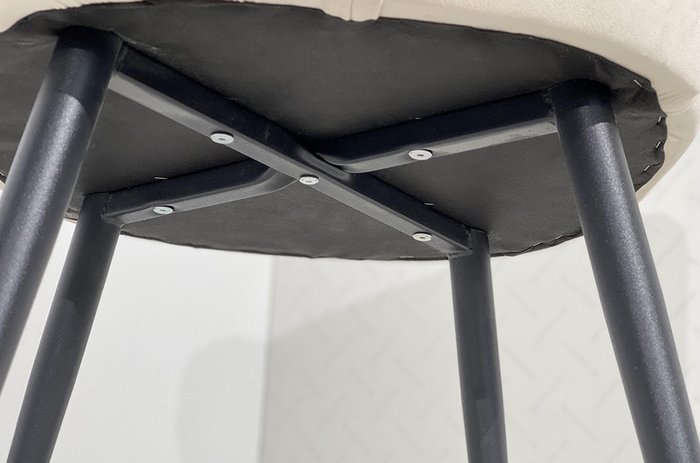 Стул Гудвин серо-бежевого цвета - лучшие Обеденные стулья в INMYROOM