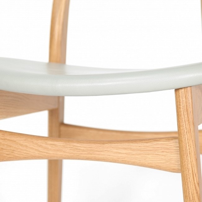 Деревянный стул Dutch белый дуб - купить Обеденные стулья по цене 23690.0