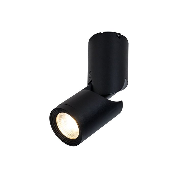 Потолочный светильник Tube черного цвета - купить Накладные споты по цене 3000.0
