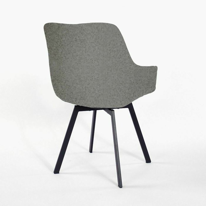Стул вращающийся Авиано серого цвета - купить Обеденные стулья по цене 17500.0