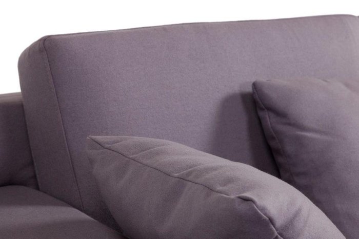 Диван Reid Chaise фиолетового цвета - лучшие Угловые диваны в INMYROOM