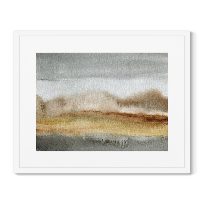 Репродукция картины в раме Autumn landscape - купить Картины по цене 8199.0