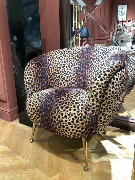 Кресло Kellit plain цвета леопард - купить Интерьерные кресла по цене 273000.0