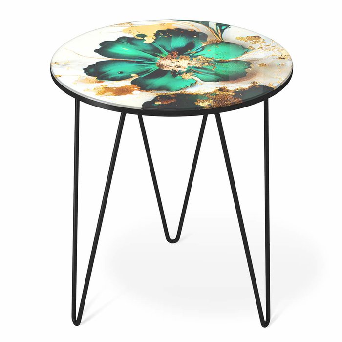 Стол кофейный Cosmic зеленого цвета - купить Кофейные столики по цене 8500.0