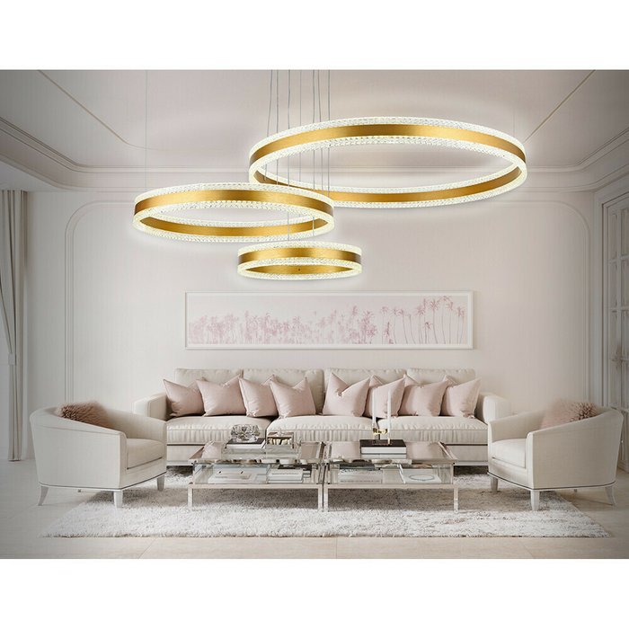 Люстра Ambrella Acrylica Original FA6203 - купить Подвесные люстры по цене 43230.0