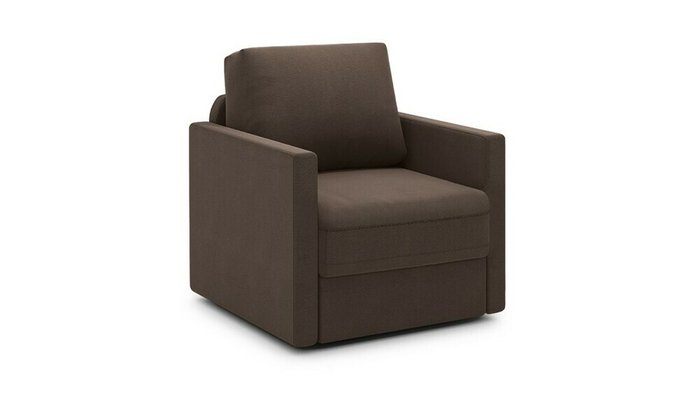 Кресло Стелф Эко S темно-коричневого цвета - купить Интерьерные кресла по цене 21700.0