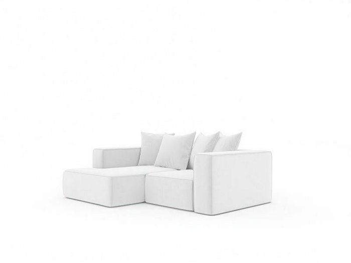 Угловой диван-кровать Норман 212 светло-серого цвета - купить Угловые диваны по цене 135190.0