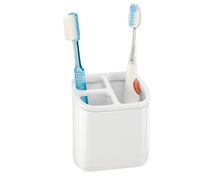 Держатель для зубной щетки Affixx белого цвета - купить Стаканы и держатели для зубных щеток по цене 1800.0