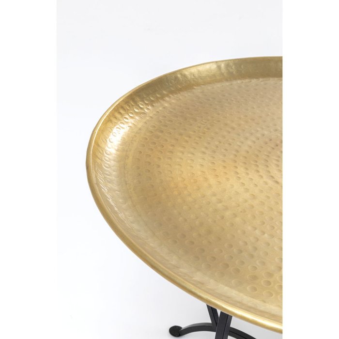 Столик приставной Medina с золотой столешницей - лучшие Кофейные столики в INMYROOM