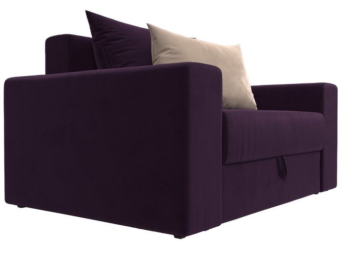 Кресло-кровать Мэдисон темно-фиолетового цвета - лучшие Интерьерные кресла в INMYROOM