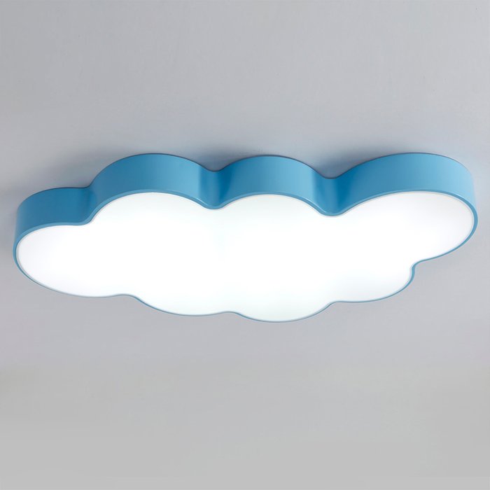 Потолочный светильник Cloud M голубого цвета - купить Потолочные светильники в детскую по цене 16640.0