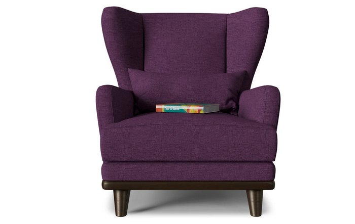 Кресло Оскар dream фиолетового цвета - купить Интерьерные кресла по цене 11896.0