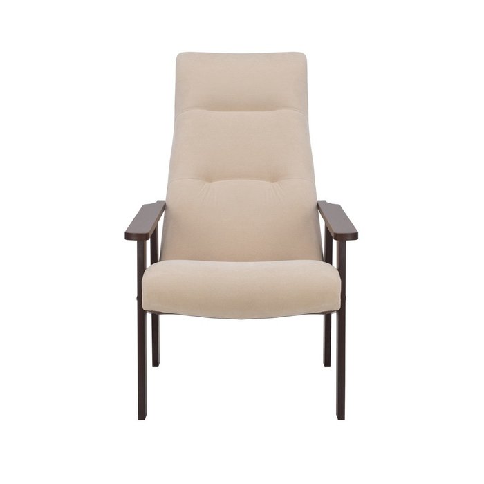 Кресло Retro бежево-коричневого цвета - купить Интерьерные кресла по цене 17330.0