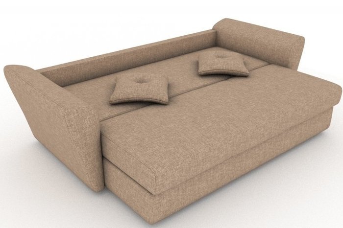 Прямой диван-кровать Neapol желтого цвета - купить Прямые диваны по цене 16000.0