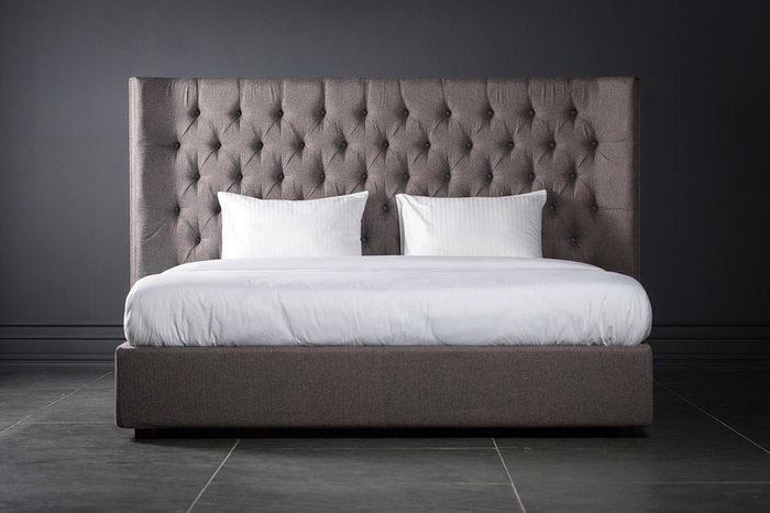 Кровать Брадфорд декорированная капитоне 180х200  - купить Кровати для спальни по цене 119400.0