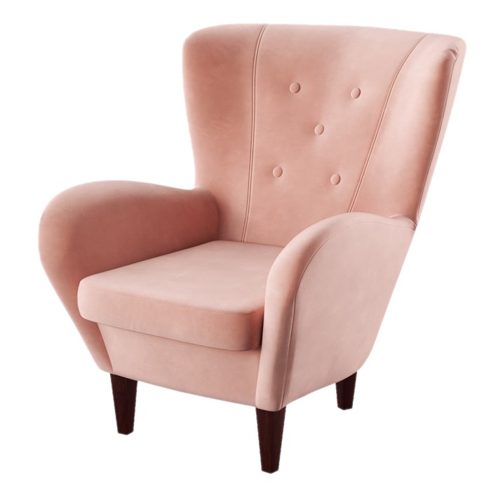 Кресло Ramonda розового цвета