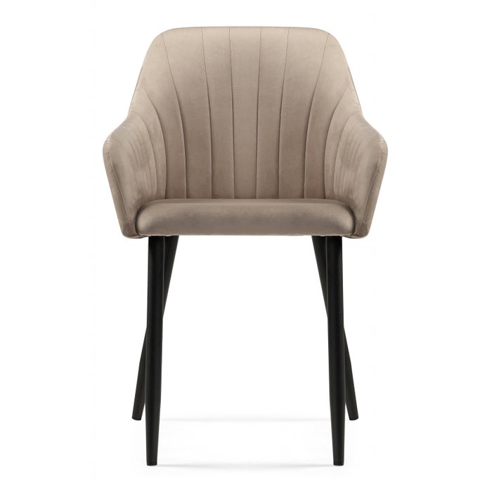 Обеденный стул Слэм бежевого цвета - купить Обеденные стулья по цене 6400.0