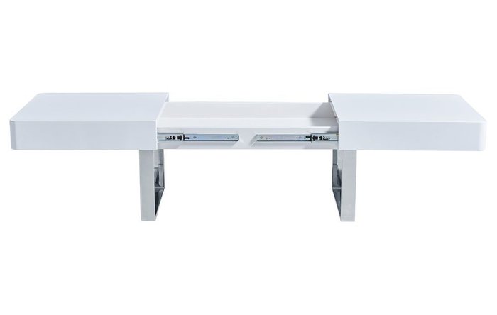 Журнальный раскладной стол белого цвета - купить Журнальные столики по цене 31300.0