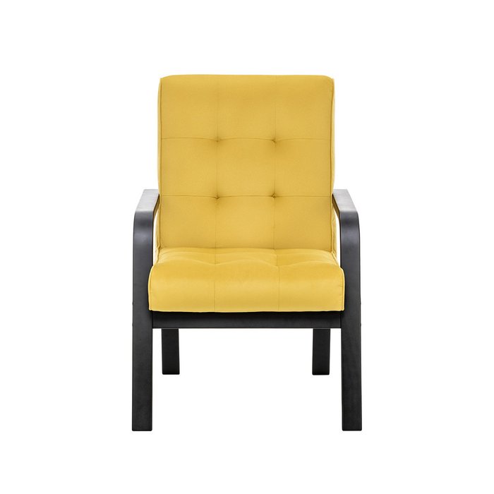 Кресло Модена желтого цвета - купить Интерьерные кресла по цене 15770.0