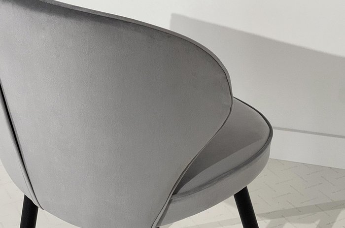 Стул Гудвин серого цвета - лучшие Обеденные стулья в INMYROOM