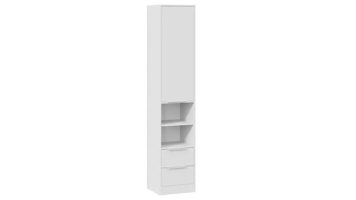 Шкаф комбинированный Марли белого цвета