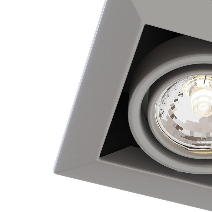 Встраиваемый светильник Metal Modern серебряного цвета - купить Встраиваемые споты по цене 1130.0