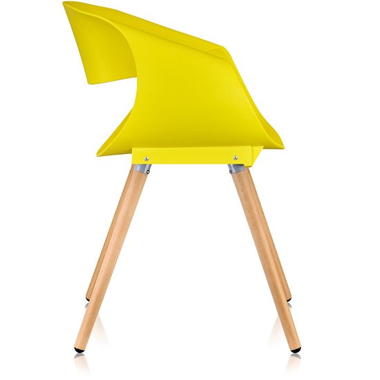 Стул Range желтого цвета - лучшие Обеденные стулья в INMYROOM