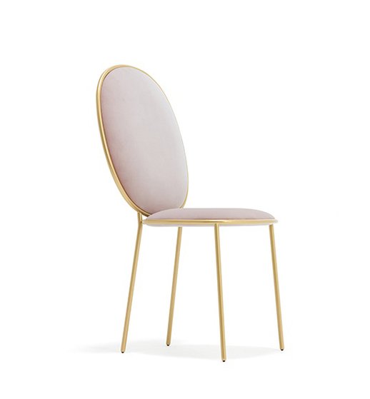 Стул Stay нежно-розового цвета  - купить Обеденные стулья по цене 24500.0