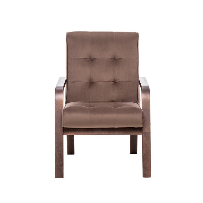 Кресло Модена коричневеого цвета - купить Интерьерные кресла по цене 15770.0