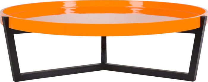 Стол журнальный  Black / Orange  - купить Журнальные столики по цене 39260.0