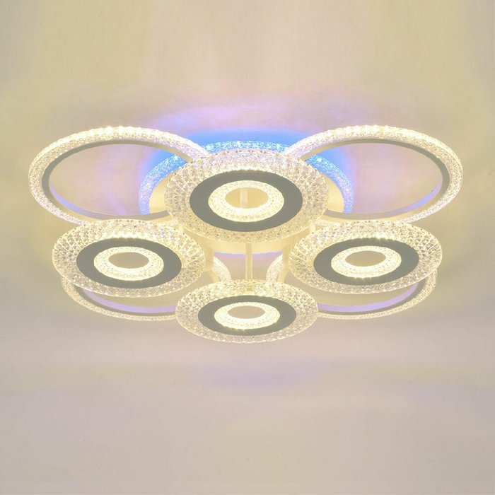 Потолочная люстра Klio 10276/8LED (акрил, цвет прозрачный) - лучшие Потолочные люстры в INMYROOM