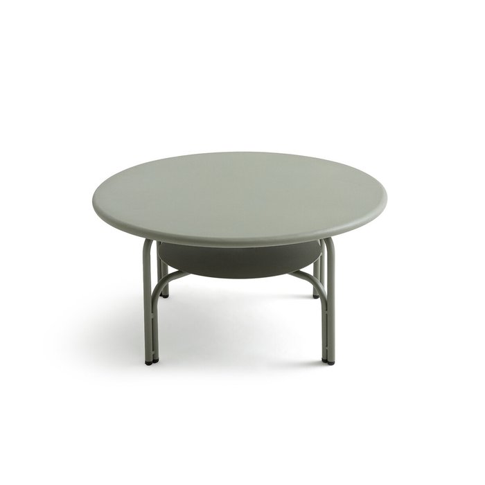 Столик журнальный из металла Joati зеленого цвета - купить Садовые столы по цене 35034.0