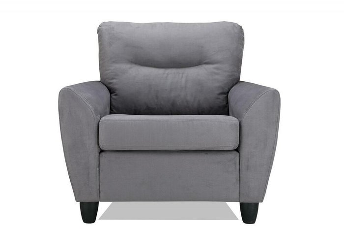 Кресло Наполи премиум серого цвета - купить Интерьерные кресла по цене 19090.0