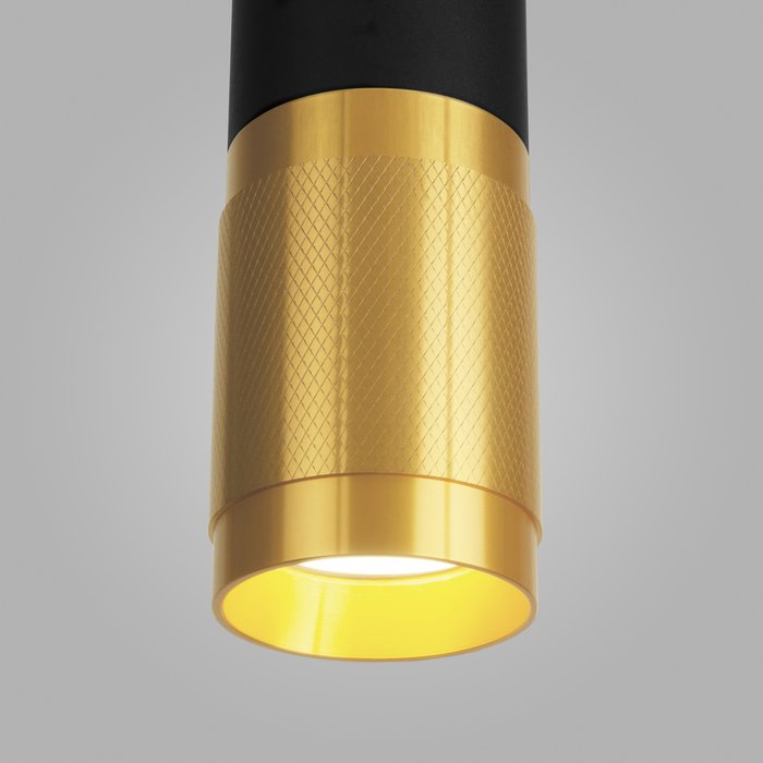 Подвесной светильник DLN108 GU10 черный/золото Tony - лучшие Подвесные светильники в INMYROOM