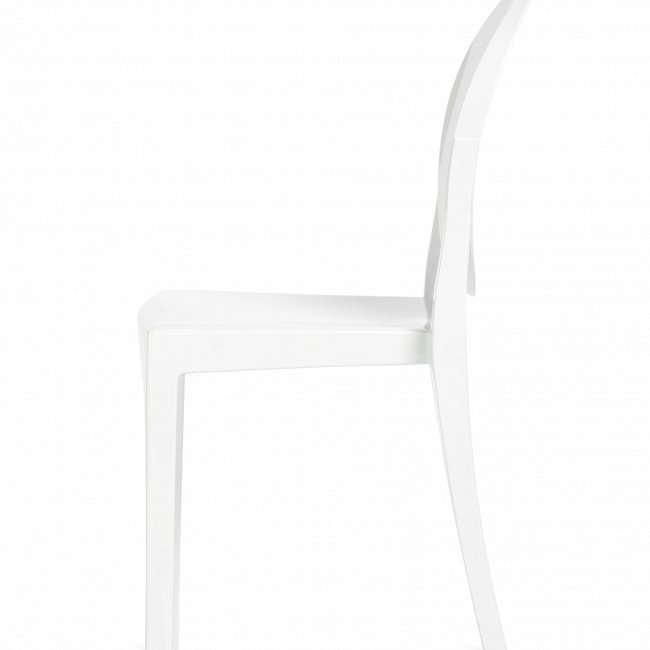 Стул из пластика белого цвета - купить Обеденные стулья по цене 7004.0