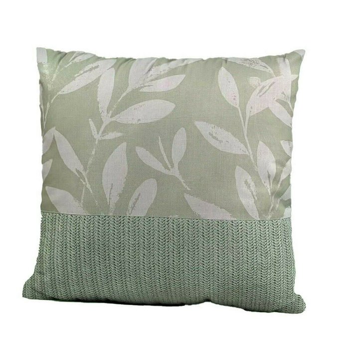 Подушка Blue jungle Хлопок растения 45 x 10 x 45