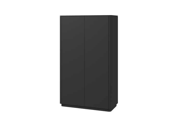 Шкаф Tammi черного цвета - купить Шкафы распашные по цене 80900.0