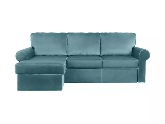 Угловой диван-кровать Murom голубого цвета - купить Угловые диваны по цене 89900.0