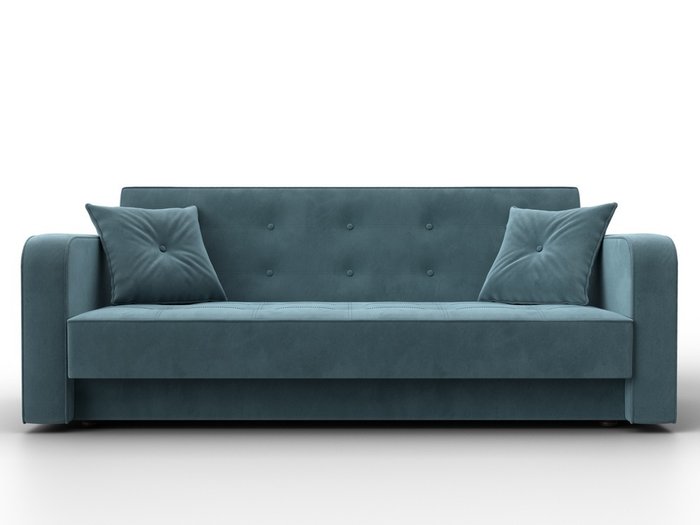 Диван-кровать Тур бирюзового цвета - купить Прямые диваны по цене 49990 Диван-кровать Тур бирюзового цвета - купить Прямые диваны по цене 49990