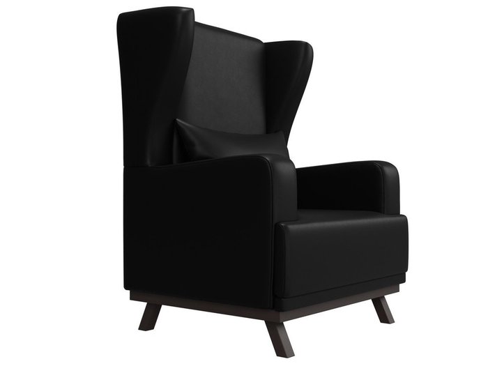 Кресло Джон черного цвета (экокожа) - лучшие Интерьерные кресла в INMYROOM